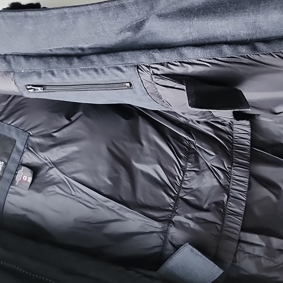 Nobis Ursula Double Breasted Winter Down Belted Jacket Coat - Picture 13 of 14